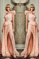 Thumbnail for your product : ZUHAIR MURAD Pleated Silk Gown