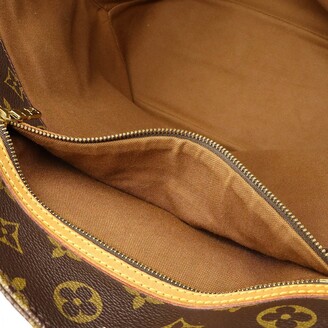 Louis Vuitton Babylone Brown Canvas Tote Bag (Pre-Owned)