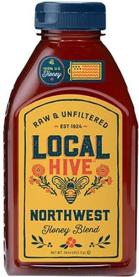Local Hive Honey Local Hive Northwest Blend Raw & Unfiltered Honey