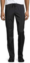 Thumbnail for your product : Vince Track-Stripe Wool Trousers