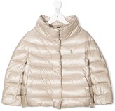 Thumbnail for your product : Herno Kids Padded Logo-Plaque Coat