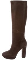 Thumbnail for your product : Calvin Klein Collection Metallic Knee-High Boots