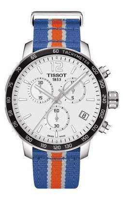 Tissot Men's 'Quickster' Swiss Quartz Stainless Steel and Nylon Watch