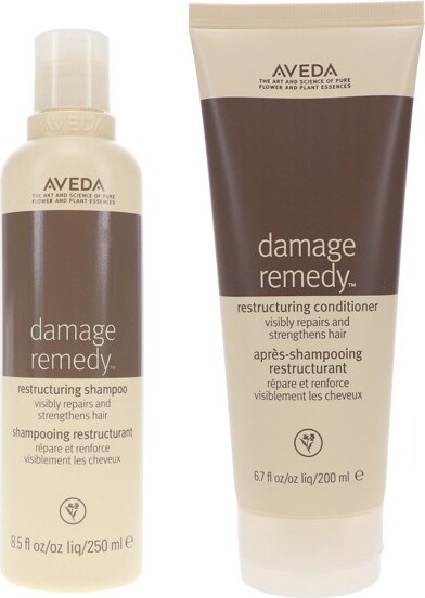 Aveda AvedaDamageRemedyRestructuringShampoo8.5oz&Conditioner6.7ozComboPack