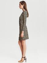 Thumbnail for your product : Banana Republic Leopard Print Faux-Wrap Dress