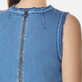 Thumbnail for your product : Karl Lagerfeld Paris Women's Denim and Boucle Top