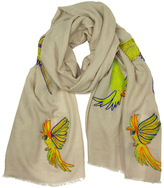 Thumbnail for your product : Janavi The Parrot Motif Scarf
