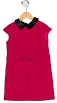 Thumbnail for your product : Gucci Girls' Leather Collared Dress