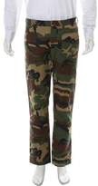 Thumbnail for your product : Michael Bastian Cropped Camouflage Pants w/ Tags