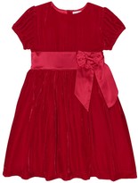 rachel riley red velvet dress