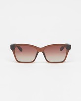 Thumbnail for your product : Local Supply - Brown Square - STO - Polarised - Size One Size at The Iconic