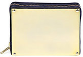Thumbnail for your product : Sophie Hulme Metal & Leather Box Clutch