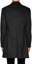 Thumbnail for your product : Barneys New York Men's Odessa Striped Wool-Cashmere Felt Overcoat