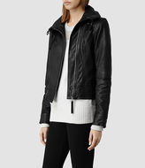 Thumbnail for your product : AllSaints Belvedere Leather Jacket
