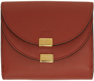 Chloé Red Square Georgia Wallet