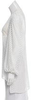 Thumbnail for your product : Just Cavalli Long Sleeve Textured Top