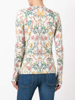 Thumbnail for your product : Roberto Cavalli floral patterned cardigan