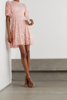 Thumbnail for your product : Needle & Thread Aurelia Sequin-embellished Ruffled Tulle Mini Dress