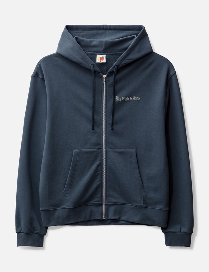 Sky High Farm Workwear Sky High And Sons Zip-Up Hoodie ShopStyle