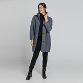 Thumbnail for your product : Conquista Women's Wool Blend Grey Mélange Coat