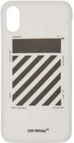 Thumbnail for your product : Off-White White Diagonal iPhone X Case