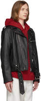 Thumbnail for your product : Acne Studios Black Leather Washed Ladd Jacket
