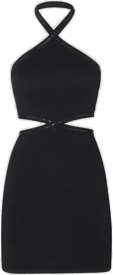 alexanderwang.t Halter-Neck Cut-Out Dress