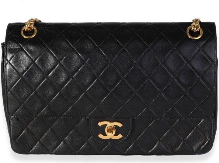 CHANEL Pre-Owned 1985-1990’s Medium Classic Double Flap Shoulder Bag -  Farfetch