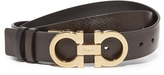 Thumbnail for your product : Ferragamo Small Gianci Reversible Belt