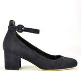 Thumbnail for your product : Footnotes Zara - Suede Anklewrap Pump