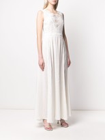 Thumbnail for your product : Ermanno Scervino Lace-Trimmed Maxi Dress