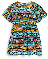 Thumbnail for your product : Milly Minis Toddler's & Little Girl's Neon Aztec Coverup