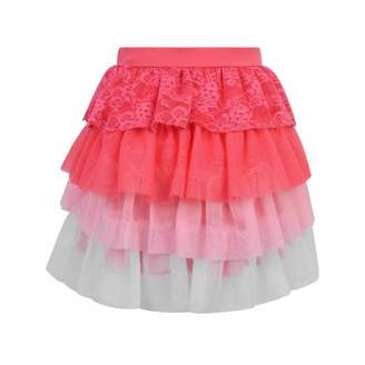 GUESS GuessGirls Pink Lace & Tulle Skirt