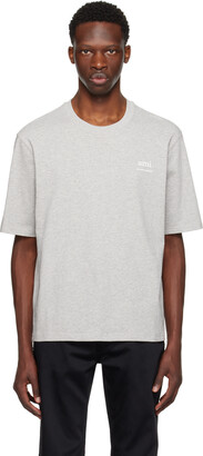 AMI Paris x Antoine Dupont logo-embroidered T-shirt - ShopStyle