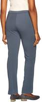 Thumbnail for your product : Susan Graver Milano Knit Comfort Waist Front Zip Pants - Regular