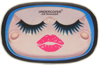 Undercover Black Faux-Leather Pouch