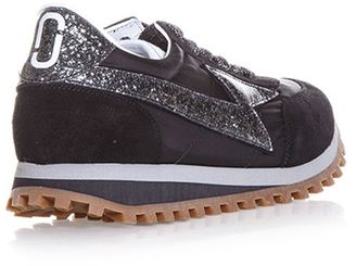 Marc Jacobs Nylon & Suede Sneakers