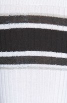 Thumbnail for your product : Hot Sox Athletic Stripe Knee High Socks