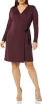 Thumbnail for your product : Amazon Essentials Women's Long Sleeve Signature Wrap Dress