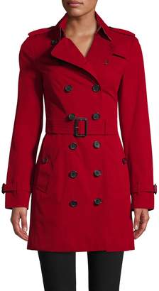 Burberry Women's Belted Trench Cotton