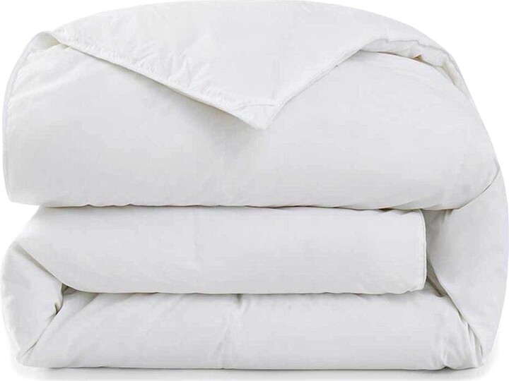UNIKOME All Season Ultra Soft White Goose Feather And White Goose Down Comforter