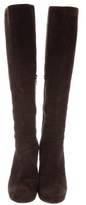 Thumbnail for your product : Stuart Weitzman Suede Knee-High Boots