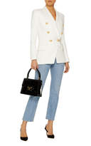 Thumbnail for your product : Balmain Double-Breasted Crepe Blazer