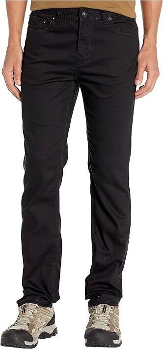 Prana Bridger Jean Men's Jeans Black Out : 28 30, Cotton/Denim/Polyester