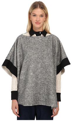 See by Chloe Brushed Jersy Pancho Top
