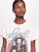 Thumbnail for your product : Madeworn MadeWorn Lionel Richie Glitter Crew Tee - Faded Pink