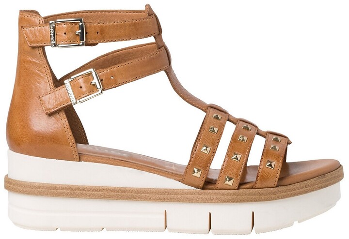 Tamaris Dalina Leather Sandals - ShopStyle