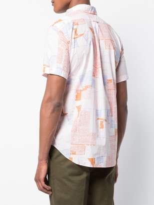 Engineered Garments graphic pattern shirt