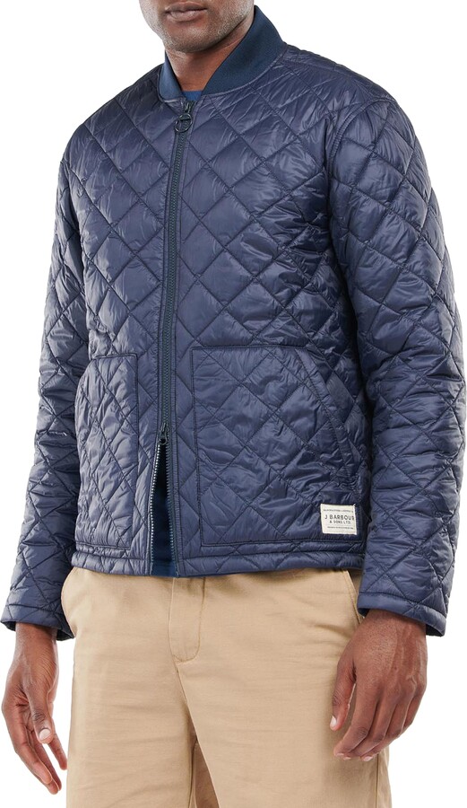Mens Barbour Style Quilted Jacket | Shop the world's largest 