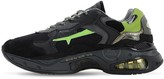 Thumbnail for your product : Premiata Sharky Leather & Mesh Sneakers